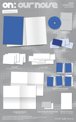 EVNNE on our noise Photobook Ver