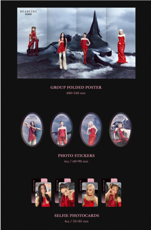 BLACKPINK - 3rd MINI ALBUM [DEADLINE] (BLACK Ver./ PINK Ver.) PRE - ORDER 