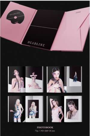 BLACKPINK - 3rd MINI ALBUM [DEADLINE] (BLACK Ver./ PINK Ver.) PRE - ORDER 