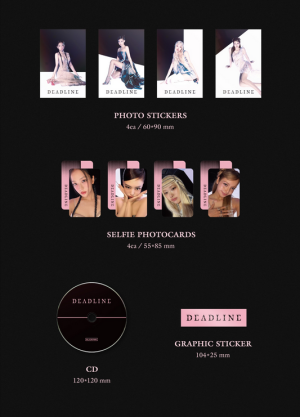 BLACKPINK - 3rd MINI ALBUM [DEADLINE] (BLACK Ver./ PINK Ver.) PRE - ORDER 