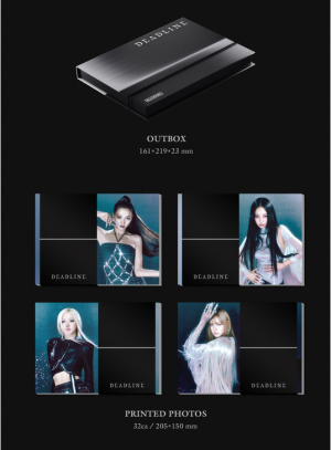 BLACKPINK - 3rd MINI ALBUM [DEADLINE] (GRAY Ver.) PRE - ORDER 