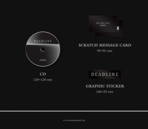 BLACKPINK - 3rd MINI ALBUM [DEADLINE] (GRAY Ver.) PRE - ORDER 