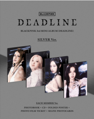 BLACKPINK - DEADLINE (SILVER Ver.) + Random Photocard (YG)  ИЗБОР НА ВЕРСИЯ 
