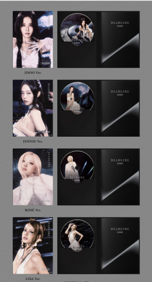 BLACKPINK - DEADLINE (SILVER Ver.) + Random Photocard (YG)  ИЗБОР НА ВЕРСИЯ 