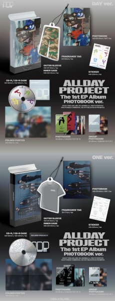 [LUCKY DRAW] ALLDAY PROJECT - The 1st EP Album ALLDAY PROJECT + Random Photocard (SW) PRE - ORDER 