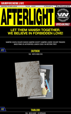 ENHYPEN - 7TH MINI ALBUM [THE SIN : VANISH] [FORBIDDEN Ver. / AFTERLIGHT Ver. / STORM Ver.] + VIDEO CALL EVENT HELLO LOVE