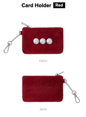 BTS - 'ARIRANG' MD : Card Holder (Red) PRE - ORDER 