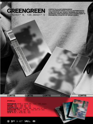 CORTIS - The 2nd EP [GREENGREEN] (Random) + Random Photocard (APPLE MUSIC) PRE - ORDER 