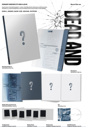 Xdinary Heroes - DEAD AND (Photobook ver.) + Random Photocard (BDM) PRE - ORDER 