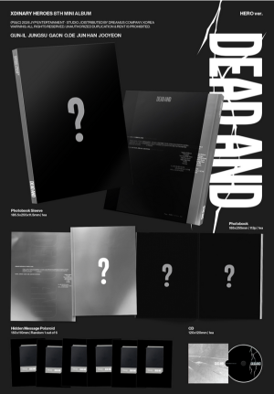 Xdinary Heroes - DEAD AND (Photobook ver.) + Random Photocard (BDM) PRE - ORDER 