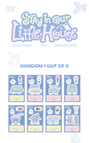 Stray Kids - 'Stray Kids 6TH FANMEETING [STAY in Our Little House] : SECRET ACRYLIC STAND (Random) PRE - ORDER 