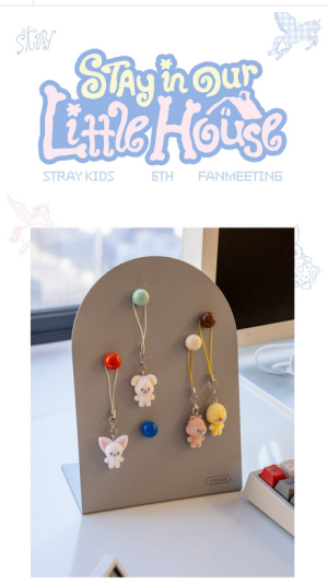 Stray Kids - Stray Kids 6TH FANMEETING [STAY in Our Little House] : SKZOO SECRET MINI CHARM (Random)  PRE - ORDER 